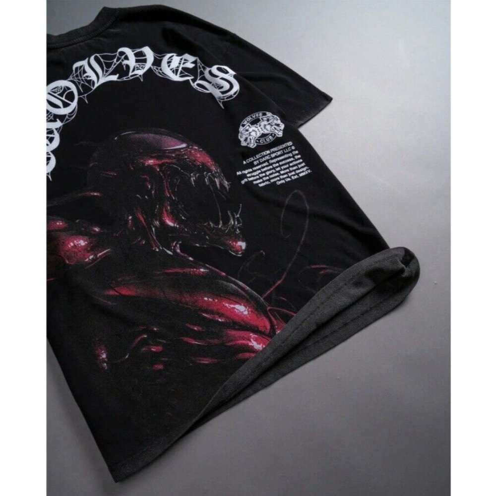 Darc Sport Adversary Premium Oversized Tee Black  # Carniage RARE SOLD OUT - Picture 4 of 7